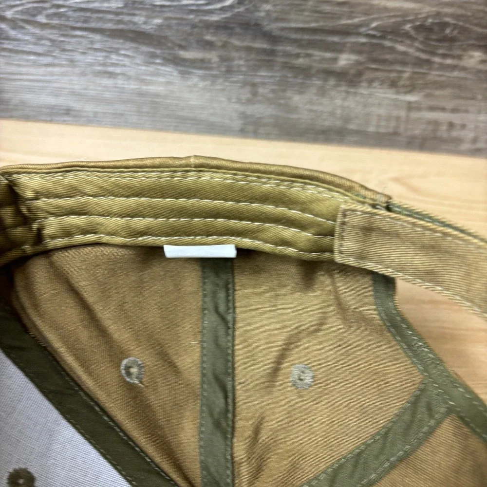 Whitetail Whiskey Hat‎ Cap Strap Back Brown Adjustable
